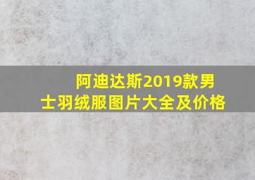 阿迪达斯2019款男士羽绒服图片大全及价格