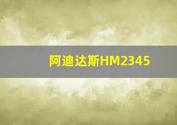 阿迪达斯HM2345