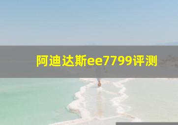 阿迪达斯ee7799评测