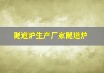 隧道炉生产厂家隧道炉