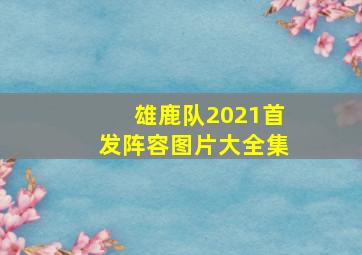 雄鹿队2021首发阵容图片大全集