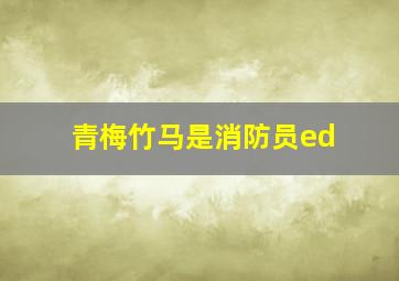 青梅竹马是消防员ed