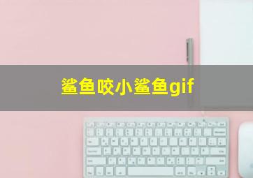 鲨鱼咬小鲨鱼gif