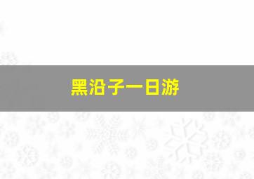 黑沿子一日游